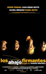 Abajo firmantes, Los贬损的签字